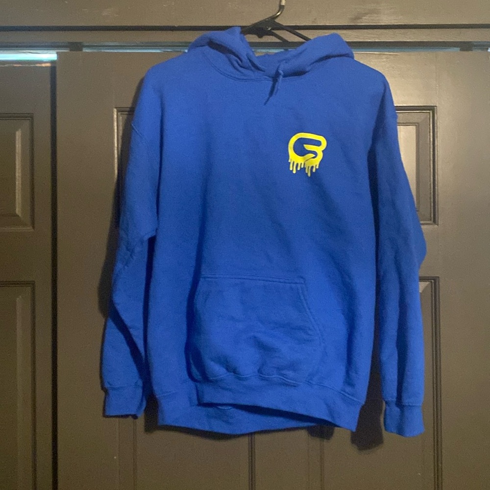 Blue Cyclebar Drip Sweatshirt